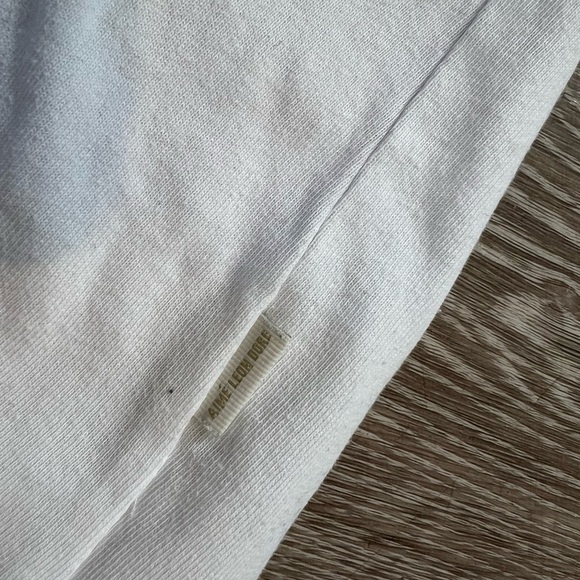 Aime Leon Dore Men's White Shirt XS Short Sleeves Crew POOR CONDITION (Dye It) - Picture 3 of 6